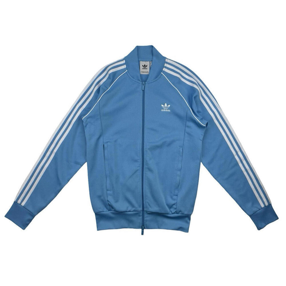 Adidas Originals Superstar Trefoil Track Top Light Blue Size S